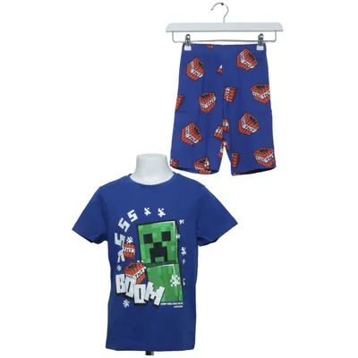 Set (Blå, Flerfärgad) från Minecraft Bomull