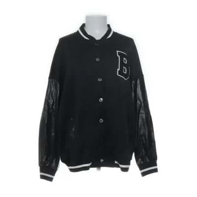 Varsity-jack (Zwart, Wit) van Shein Curve Elastaan, Polyester