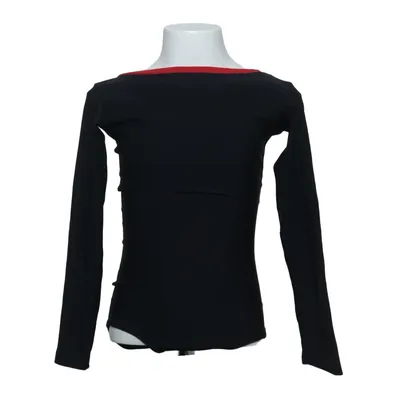 Lange mouwen shirt (Zwart, Rood) van Sector Elastaan, Polyester