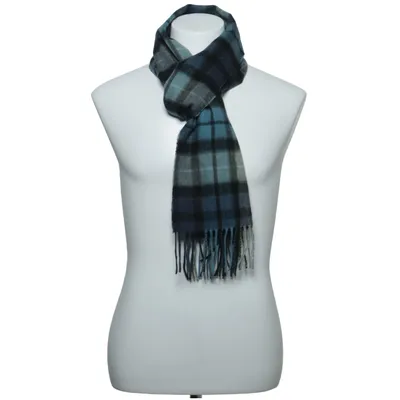 Schal (Blau, Grau, Schwarz) von Barbour Kaschmir, Wolle