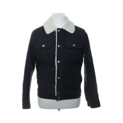 Fodrad jeansjacka (Svart, Vit) från Sandro Acetat, Bomull, Polyester, Viskos