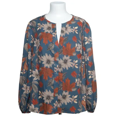 Blus (Flerfärgad, Grön) från Emery Rose Elastan, Polyester