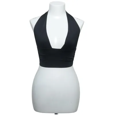 Haltertop (Zwart) van Bik Bok Elastaan, Polyester