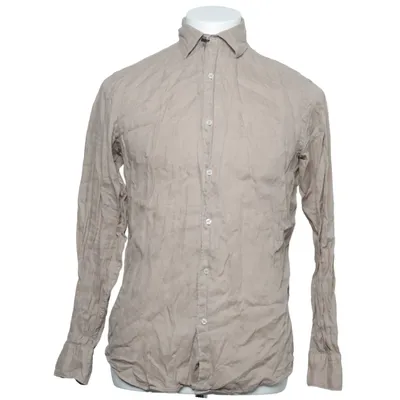 Skjorta (Beige) från Massimo Dutti Linne