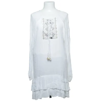 Robe de plage (Blanc) de Sundress Coton, Viscose