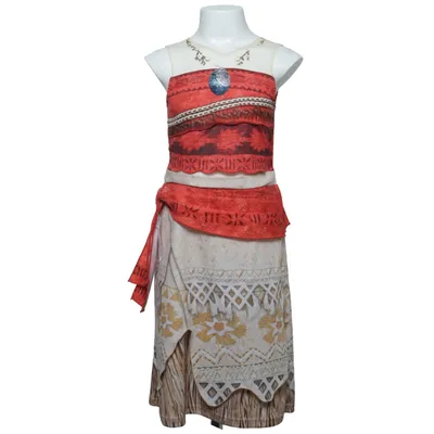 Déguisement (Rouge, Beige, Multicolore) de Disney Vaiana Polyamide, Polyester