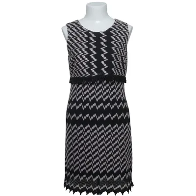 Jurk (Zwart, Wit) van Ana Alcazar Elastaan, Polyester