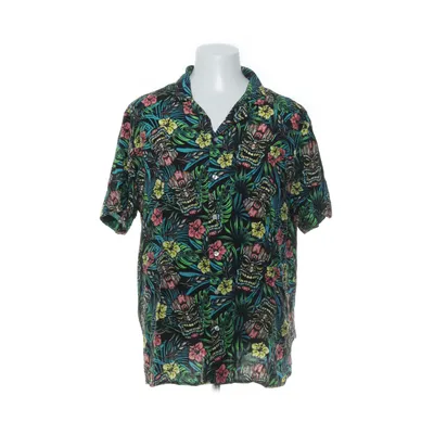 Kortärmad skjorta (Svart, Flerfärgad) från Blount & Pool Viskos