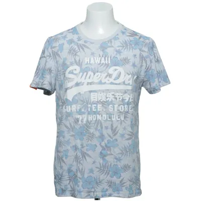 T-shirt (Grijs, Blauw, Meerkleurig) van Superdry Vintage Katoen, Polyester