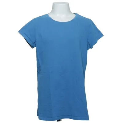 T-shirt (Blauw) van James & Nicholson Katoen