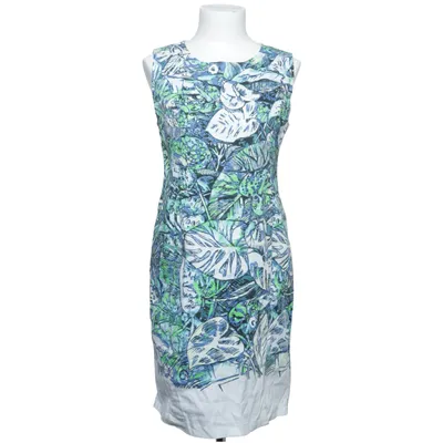 Dress (White, Blue, Green) from Ritva Falla Cotton, Elastane