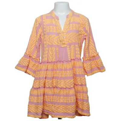Robe (Rose, Orange, Multicolore) de Devotion Coton, Élasthane