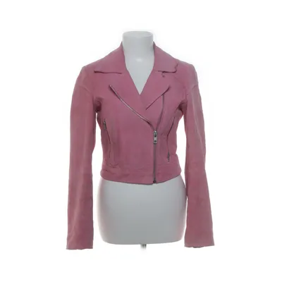 Bikerjack (Roze) van Jeena Leer, Polyester
