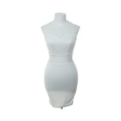 Cocktailjurk (Wit) van AX Paris Elastaan, Polyester