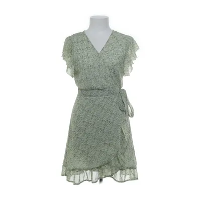 Wrap dress (Green, Multicolored) from Papillonne Elastane, Polyester