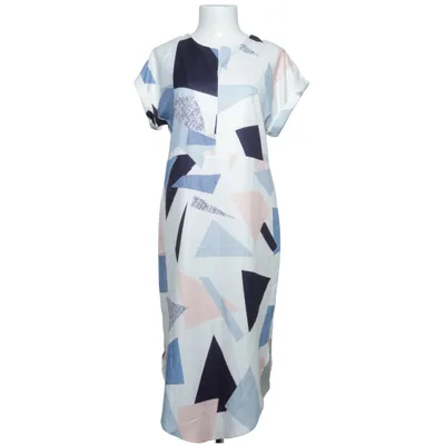 Jurk (Wit, Meerkleurig) van Aachoae Polyester