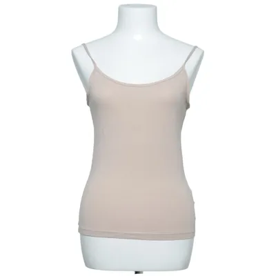 Tanktop  (Beige) fra H&M Basic Bomuld, Elastan