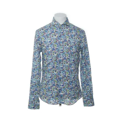 Shirt (White, Blue, Multicolored) from Stenströms Cotton