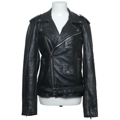 Biker jacket (Black) from Deadwood Leather