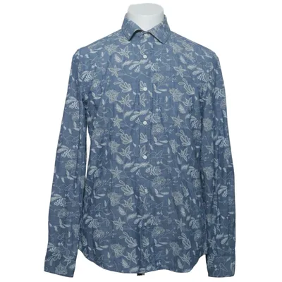 Shirt (Blue, White) from Devred Cotton