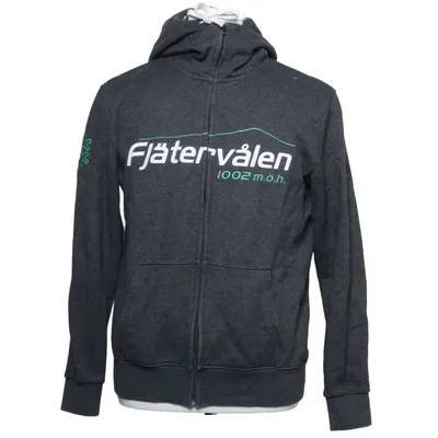 Huvtröja (Grå) från Fjätervålen Bomull, Polyester