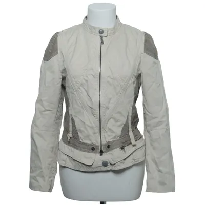 Jacke (Beige, Grau) von Marc Cain Sports Baumwolle, Leinen, Polyamid