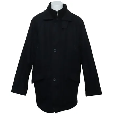 Mantel (Schwarz) von Turo Tailor Kaschmir, Polyamid, Polyester, Wolle