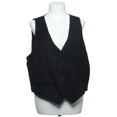 Kostymväst (Svart) från Lindex Linne, Polyester, Viskos