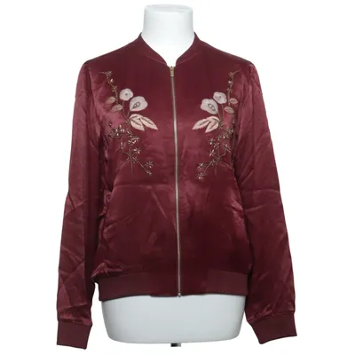 Bomberjack (Rood, Meerkleurig) van Hallhuber Polyester, Viscose