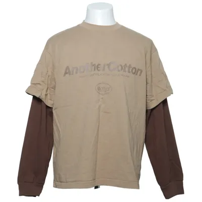 Långärmad t-shirt (Beige, Brun) från Another Cotton Bomull