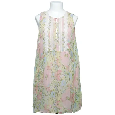 Jurk (Roze, Groen, Meerkleurig) van Ermanno Scervino Polyester, Zijde