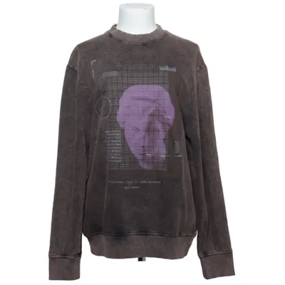 Sweatshirt (Brown, Purple) from Collusion Cotton