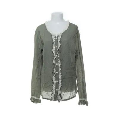 Blus (Grön, Vit) från Ewa I Walla Bomull