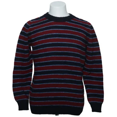 Sweater (Blå, Rød) fra Barrie Uld