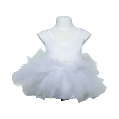 Body (Vit) från Dolly by Le Petite Tom Elastan, Polyester