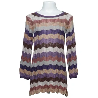 Kjole (Lilla, Beige, Flerfarvet) fra Missoni Lindex Viscose