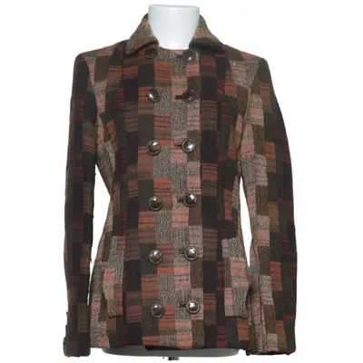 Blazer (Brun, Flerfarvet) fra Bazar de Christian Lacroix Polyamid, Uld