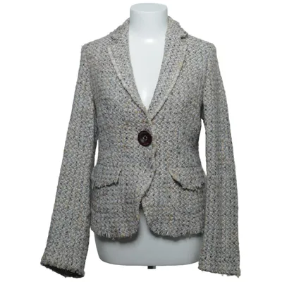 Blazer (Beige, Grau) von Trussardi Jeans Baumwolle, Polyester, Viskose, Wolle