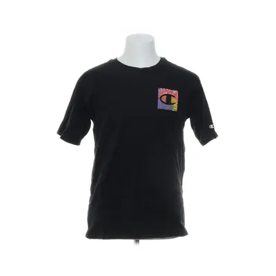 Långärmad t-shirt (Svart, Flerfärgad) från Champion Bomull