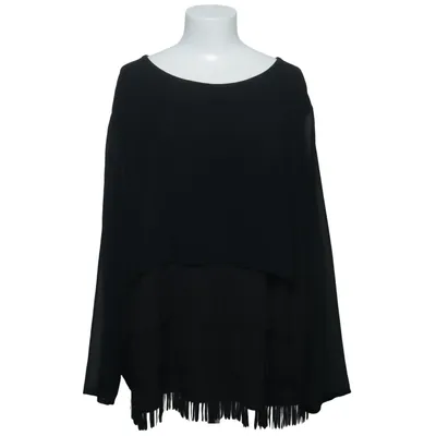 Bluse (Sort) fra Samoon Elastan, Polyester, Viscose