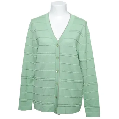 Cardigan (Vert) de Di-Strick Acrylique, Coton