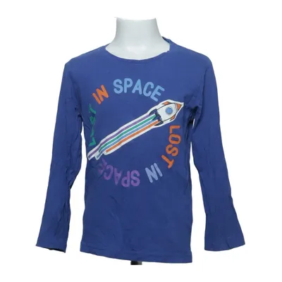 Långärmad t-shirt (Blå, Flerfärgad) från Tammy Bomull