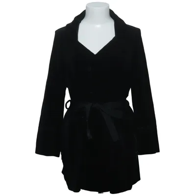 Coat (Black) from Sonia Rykiel Cotton, Polyamide, Viscose