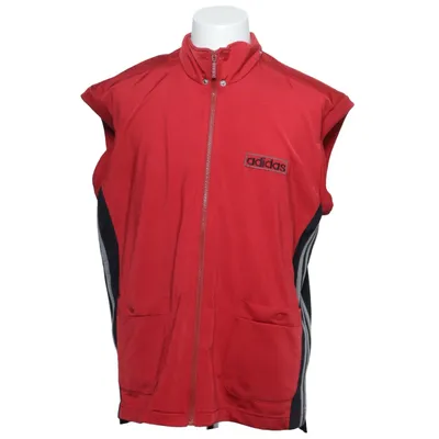 Gilet (Rood, Zwart, Grijs) van Adidas Katoen, Polyester