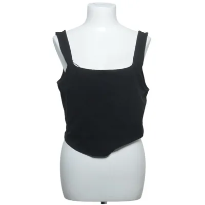 Crop top (Svart) från Gina Tricot Bomull, Elastan