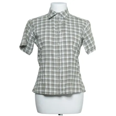 Kortärmad skjorta (Grön, Vit, Flerfärgad) från Lundhags Bambu, Bomull