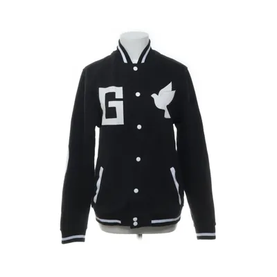 Collegejacka (Svart, Vit) från Galagowear Bomull