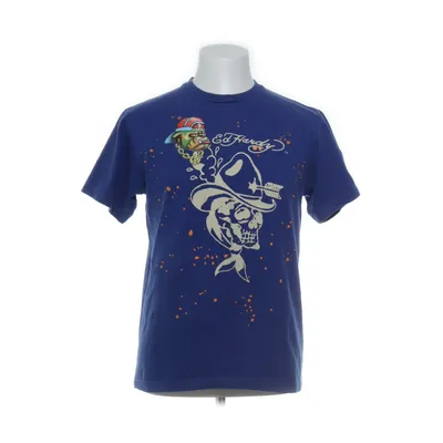 T-shirt (Blue, Multicolored) from Ed Hardy Cotton