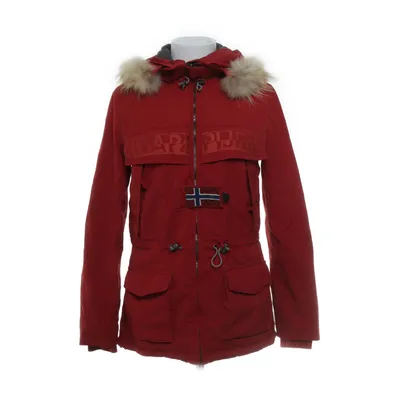 Parka (Red) from Napapijri Cotton, Elastane, Polyamide, Polyester
