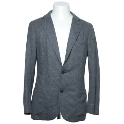 Blazer (Gray) from Eleventy Polyamide, Viscose, Wool